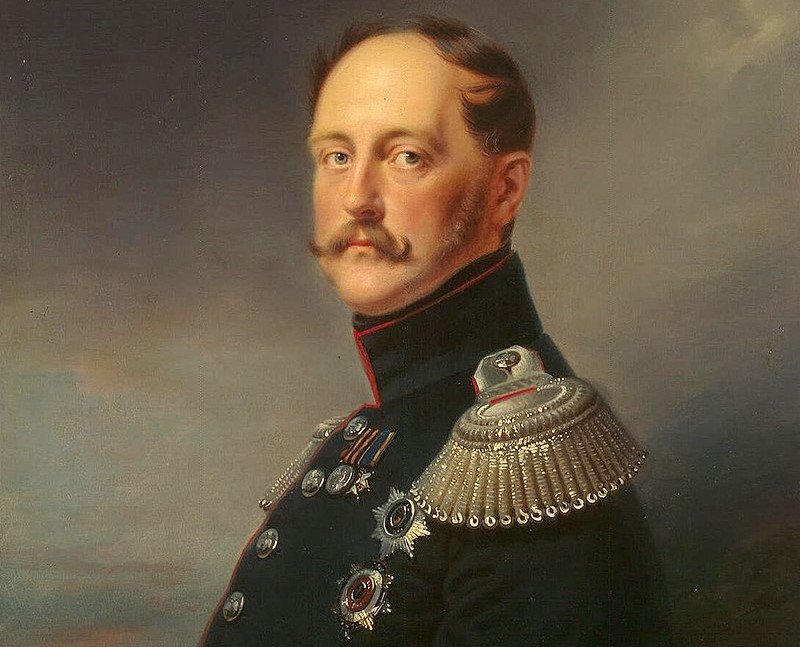 Эмиль-Жан-Орас Верне. Портрет императора Николая I, XIX век
