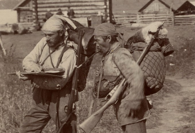 Владимир Арсеньев и Дерсу Узала в экспедиции 1906 года. Фото: Wikimedia Commons